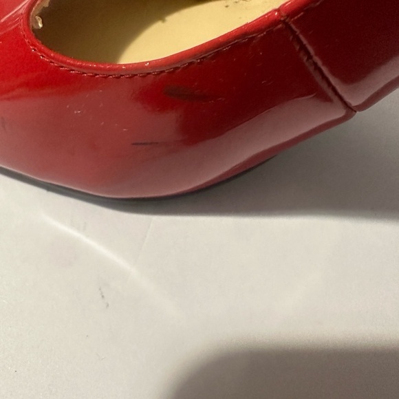 Elegant Red Vintage Nine West Women's Shoes - Picture 8 of 9